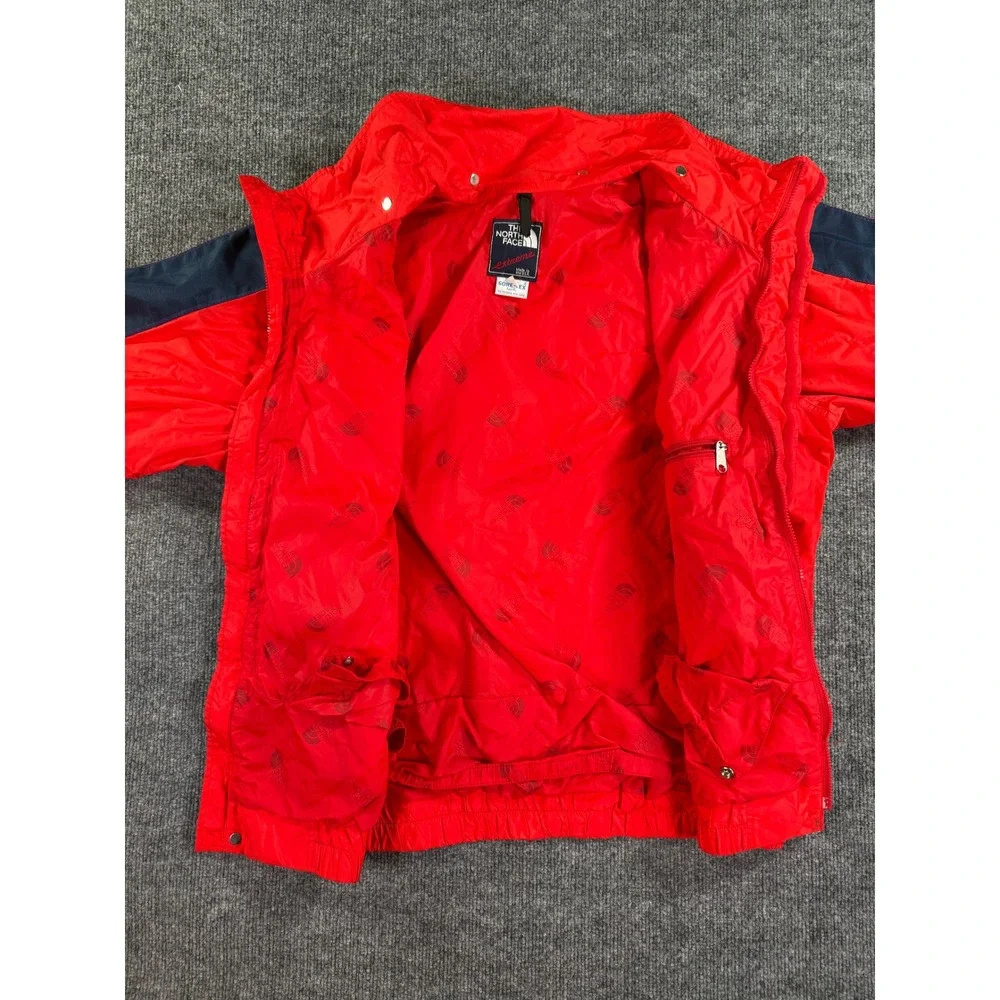 Vintage The North Face Extreme Windbreaker Mens XL Red Navy Blue Colorblock‎ USA